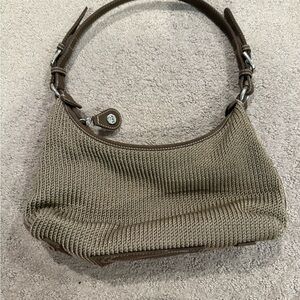 The Sak Olive Knit Shoulder Bag